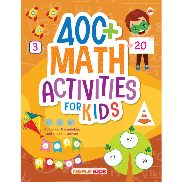 Activity Book for Kids - 400+ Math Activities