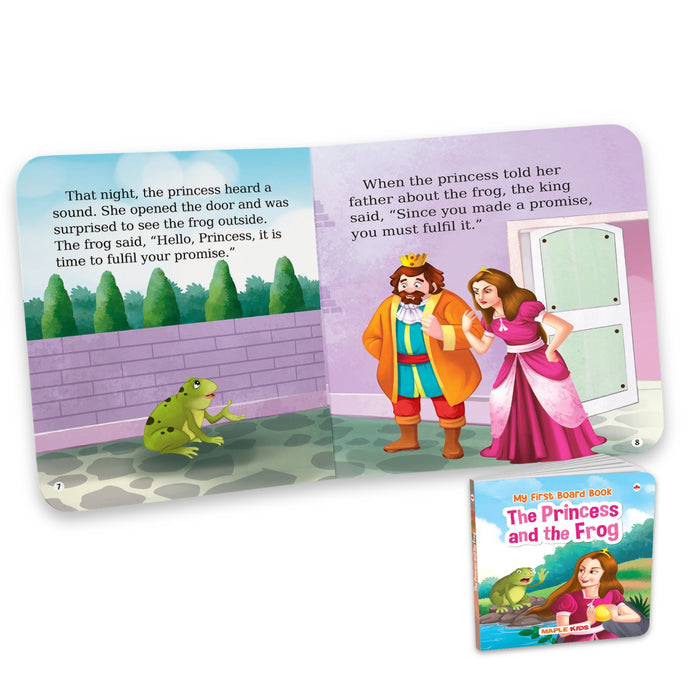 The Princess and the Frog - Illustrated Board Book for Children