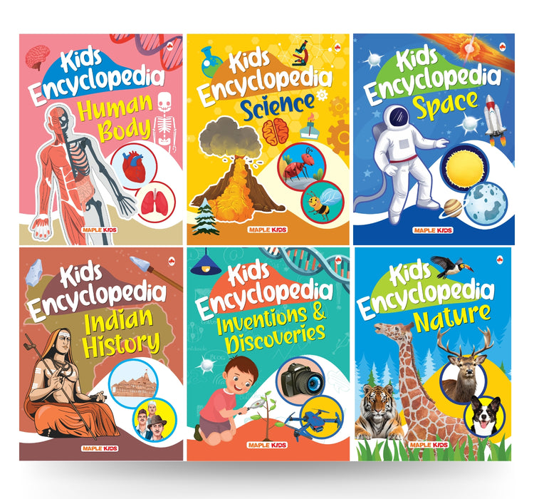 Kids Encyclopedia (Set of 6 Books)