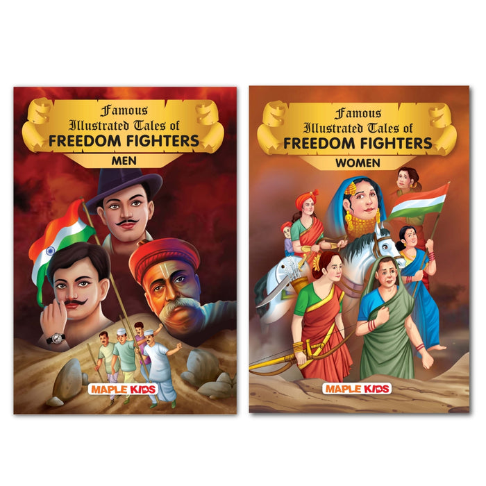 Indian Freedom Fighters (Set of 2 Books)