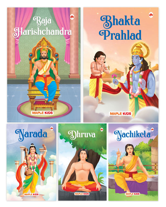 Story Books for Kids (Set of 5 Books) - Mythology Books for Children