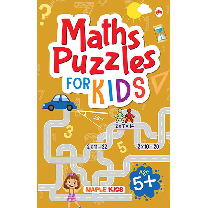 Activity Book for Kids - Maths Puzzles