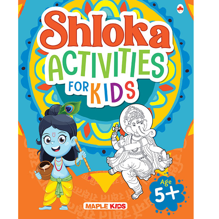 Shlokas Activity Book for Kids