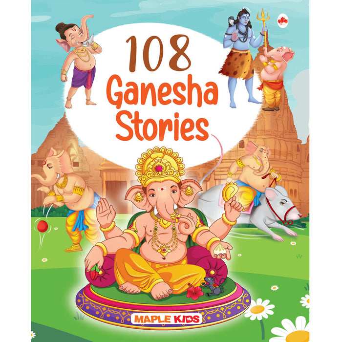 Story Book for Kids - 108 Ganesha Stories (Illustrated)