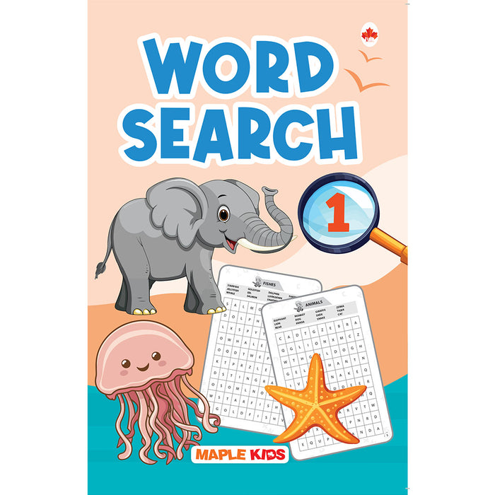 Activity Book for Kids - Word Search - 1