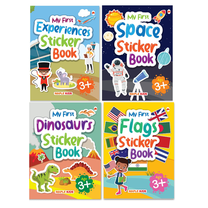 Sticker Books (Set of 4 Books)