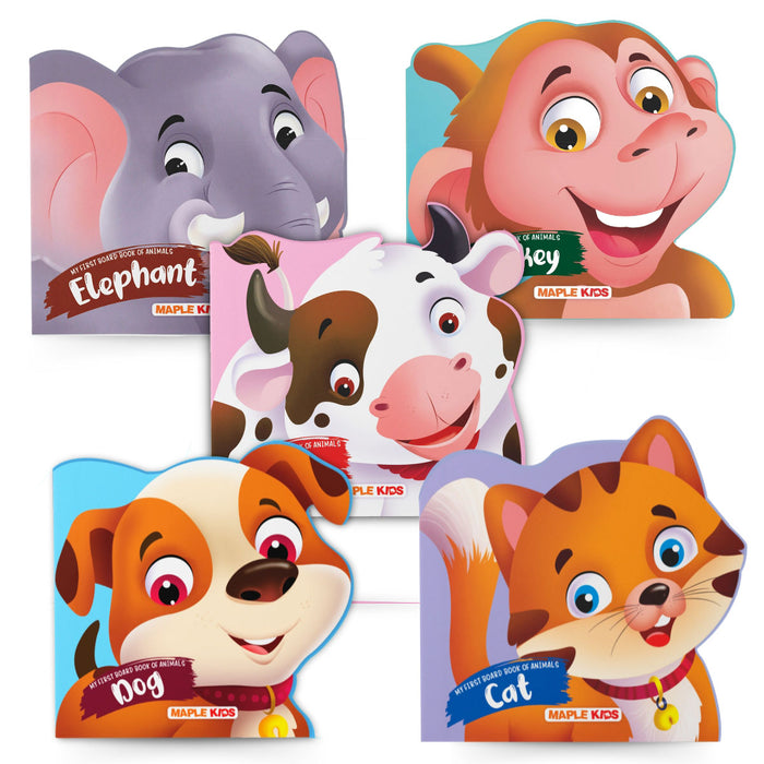 My First Board Book Animals (Set of 5 Books)