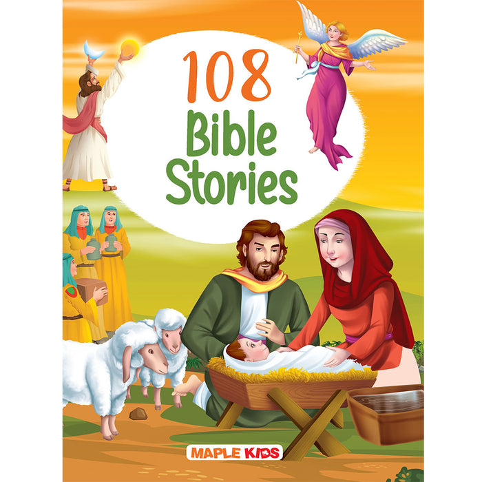 108 Bible Stories (Illustrated) - Story Book for Kids