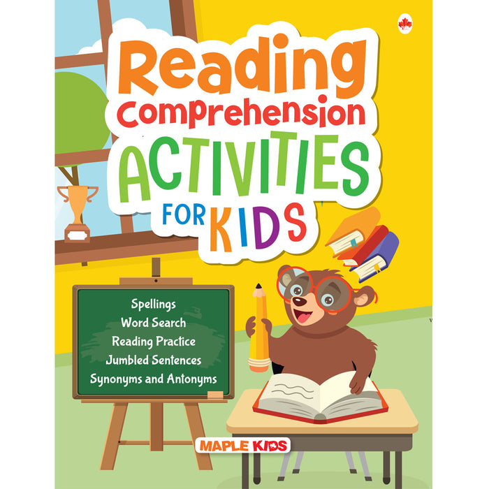 Reading Comprehension Activity Book for Kids