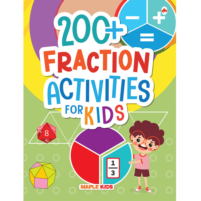 Math Activity Book for Kids - 200+ Fraction Activities