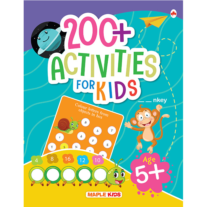 Brain Activity Book for Kids - 200+ Activities for Age 5 — Maple Press